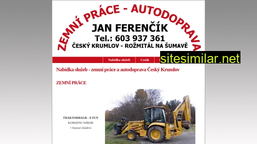 zemnipracekrumlov.cz alternative sites