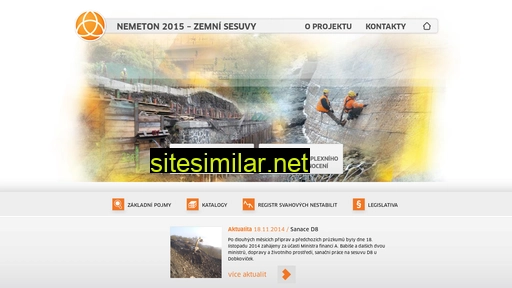 zemnisesuvy.cz alternative sites