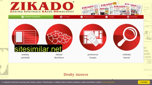 zikado.cz alternative sites
