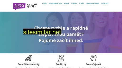 zlepsipamet.cz alternative sites