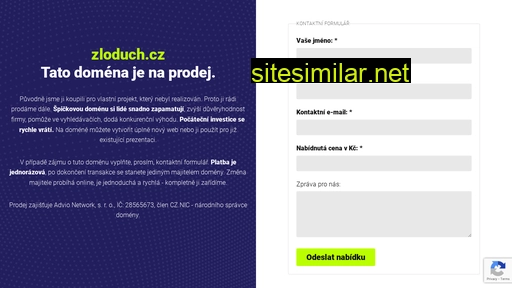 zloduch.cz alternative sites