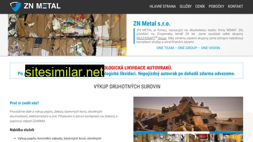 znmetal.cz alternative sites