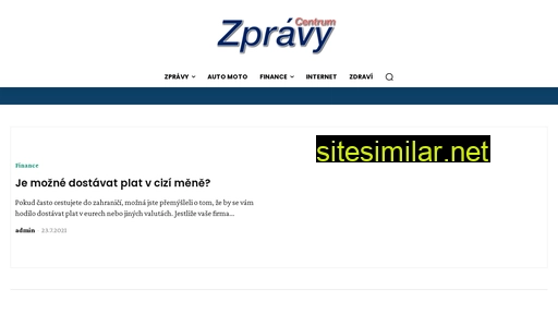 zpravycentrum.cz alternative sites