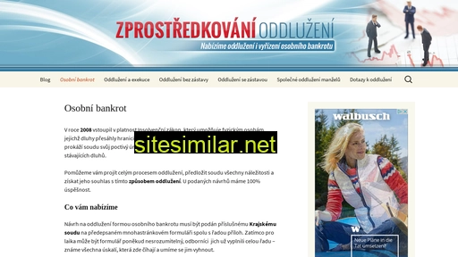 zprostredkovanioddluzeni.cz alternative sites