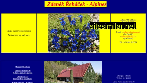 zrehacek-alpines.cz alternative sites