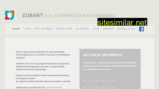 zubart.cz alternative sites