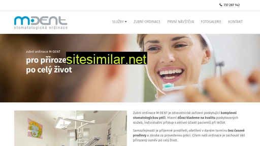 zubni-ordinace-mdent.cz alternative sites