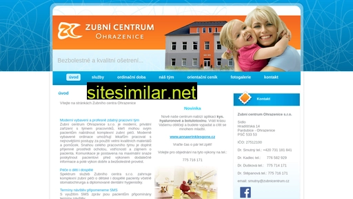 zubnicentrum.cz alternative sites