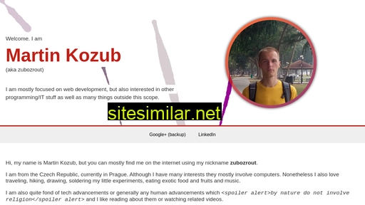 Zubozrout similar sites