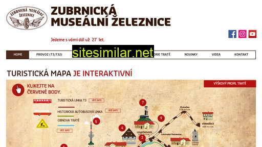 zubrnickazeleznice.cz alternative sites
