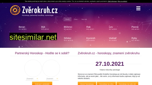 zverokruh.cz alternative sites