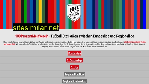 100prozentmeinverein.de alternative sites