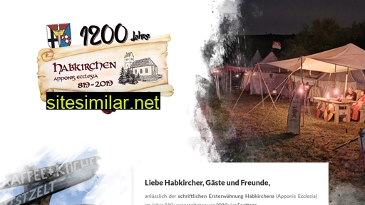 1200-jahrfeier-habkirchen similar sites