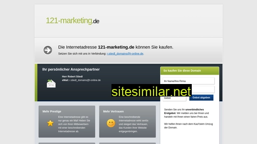 121-marketing.de alternative sites