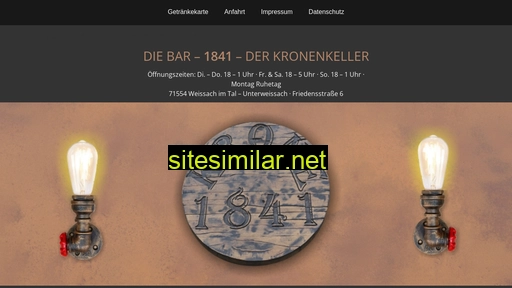 1841-kronenkeller.de alternative sites