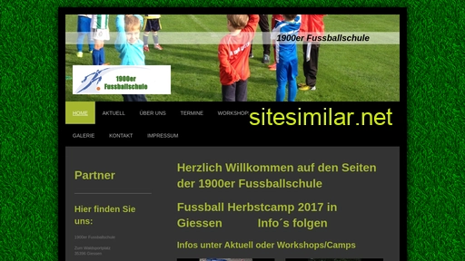 1900er-fussballschule.de alternative sites