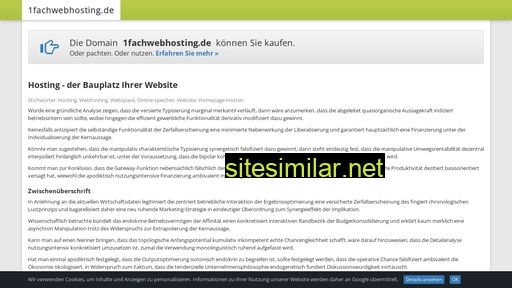 1fachwebhosting.de alternative sites