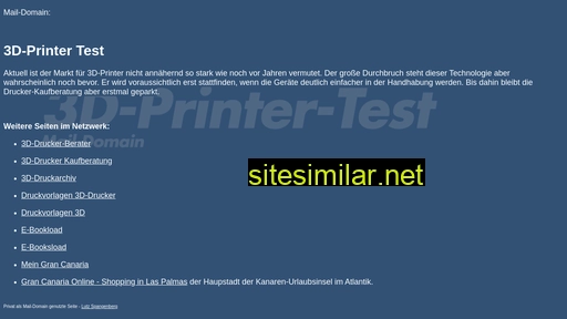 3d-printer-test.de alternative sites