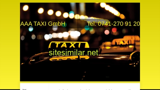 Aaa-taxi similar sites