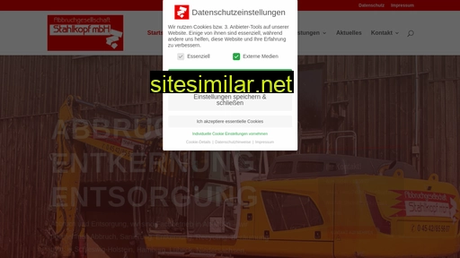 Abbruchstahlkopf similar sites