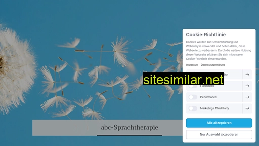 Abc-sprachtherapie similar sites
