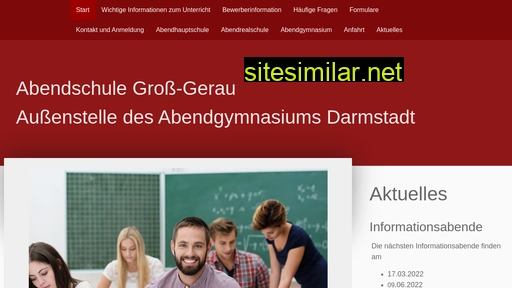 abendschule-grossgerau.de alternative sites
