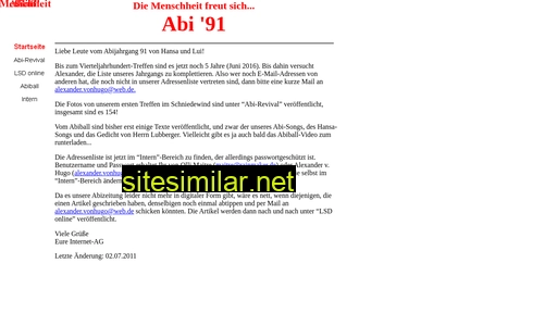 abi91-die-menschheit-freut-sich.de alternative sites