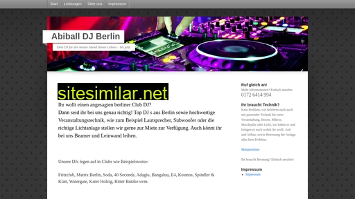 Abiball-dj-berlin similar sites