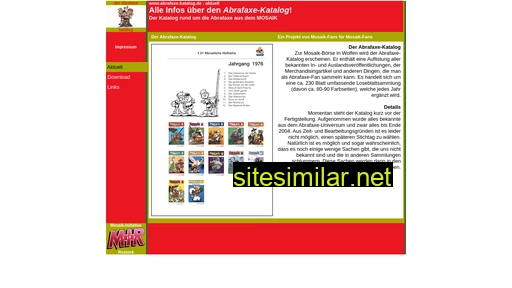 abrafaxe-katalog.de alternative sites
