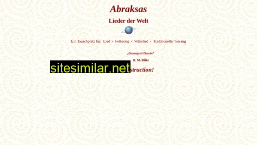 abraksas.de alternative sites