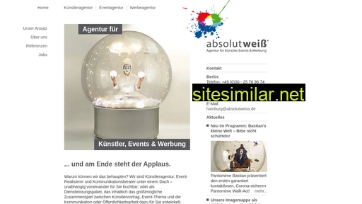 absolutweiss.de alternative sites
