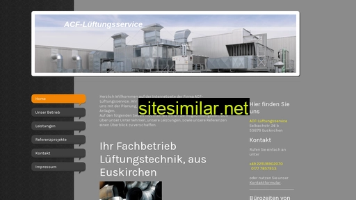 acf-lueftung.de alternative sites