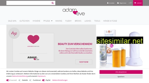 Adameve-shop similar sites