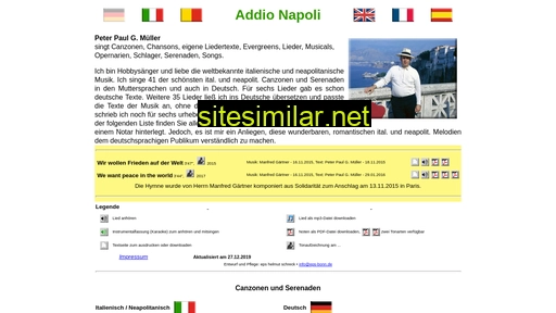 addio-napoli.de alternative sites