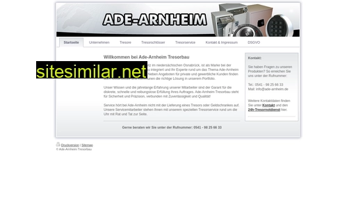 ade-arnheim.de alternative sites