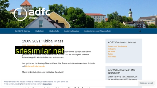 Adfc-dachau similar sites