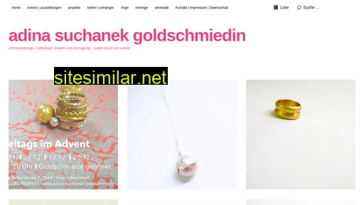 Adina-suchanek-goldschmiedin similar sites