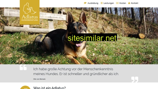 adlatus-hundeberatung.de alternative sites