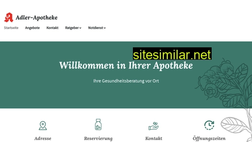 Adler-apotheke-kernen-app similar sites