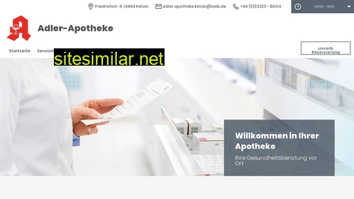 adler-apotheke-ketzin.de alternative sites