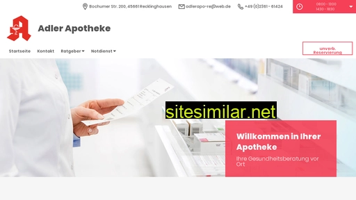 Adler-apotheke-recklinghausen-app similar sites