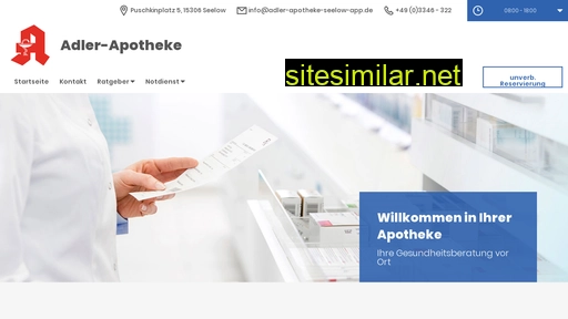 adler-apotheke-seelow-app.de alternative sites