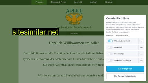 adler-bannholz.de alternative sites