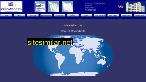 adm-engineering.de alternative sites