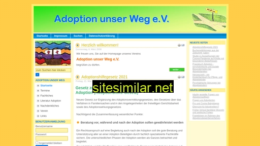 adoption-unser-weg.de alternative sites