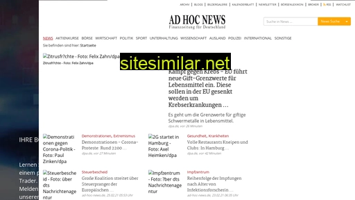 ad-hoc-news.de alternative sites
