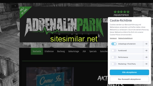 adrenalinpark-owl.de alternative sites