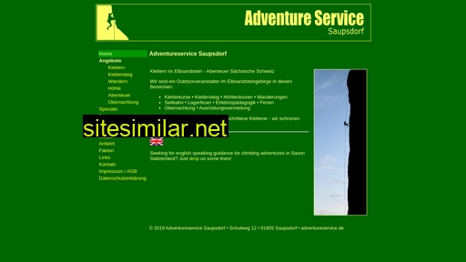 adventureservice-saupsdorf.de alternative sites