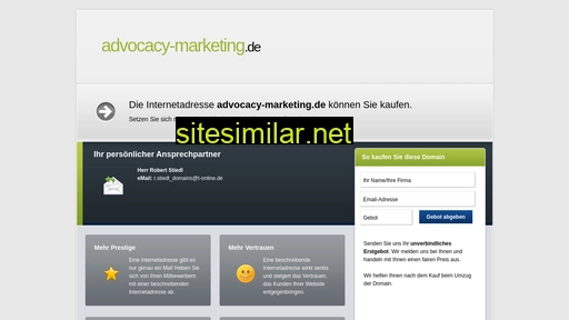 advocacy-marketing.de alternative sites
