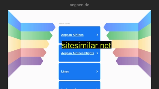 aegaen.de alternative sites